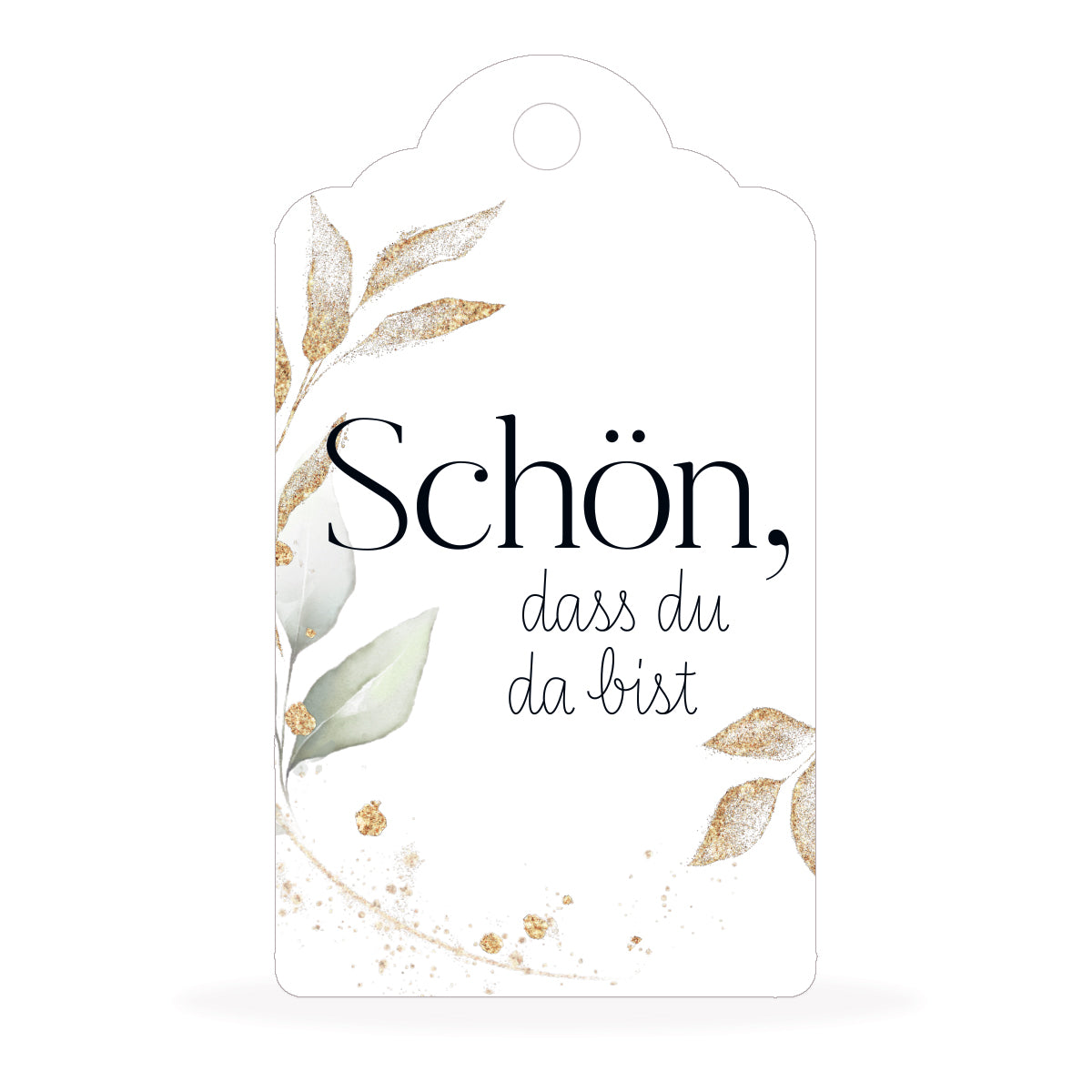 Anhänger - Schön, dass du da bist
