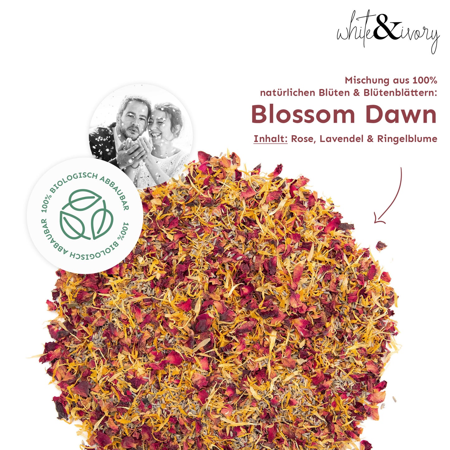 Blütenkonfetti „Blossom Dawn“ Mix