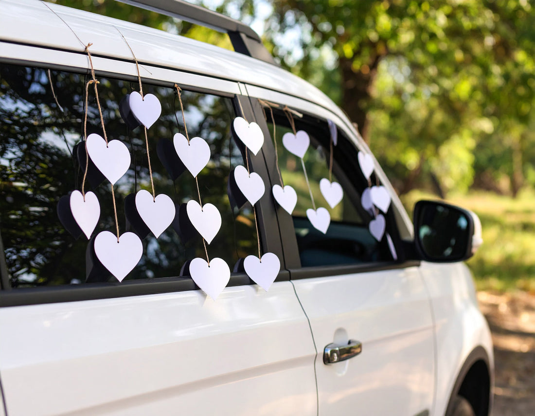 Auto Deko Hochzeit